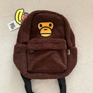 Bape Baby Milo Mini Fur Backpack